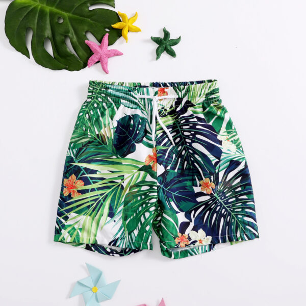 floral boy board short