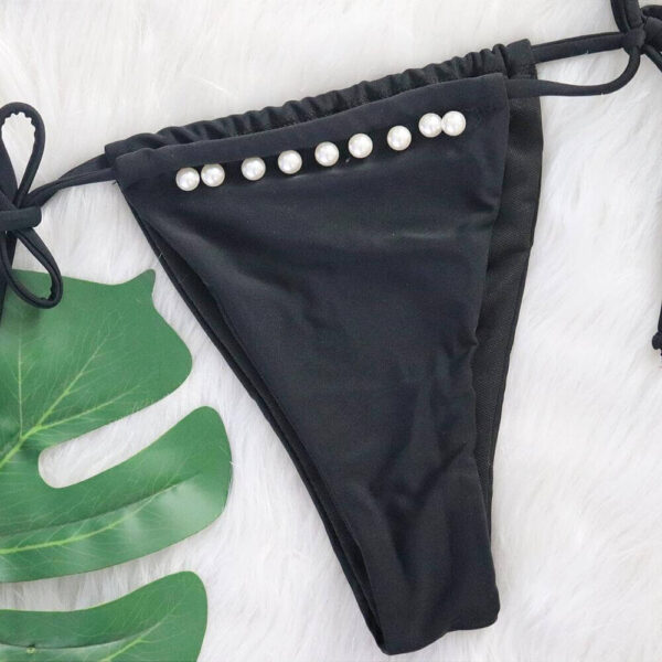 pearl bikini bottom women swimwear