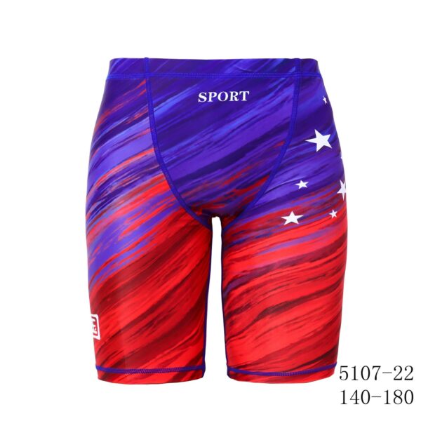 funny print boy trainning swimwear