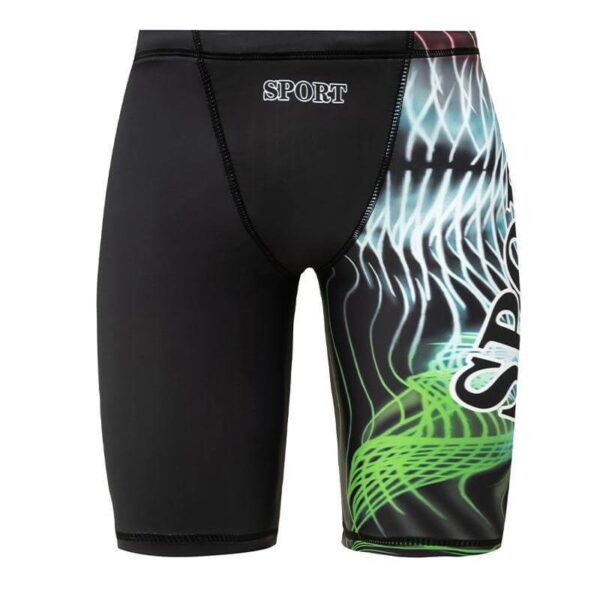 funny print boy trainning swimwear