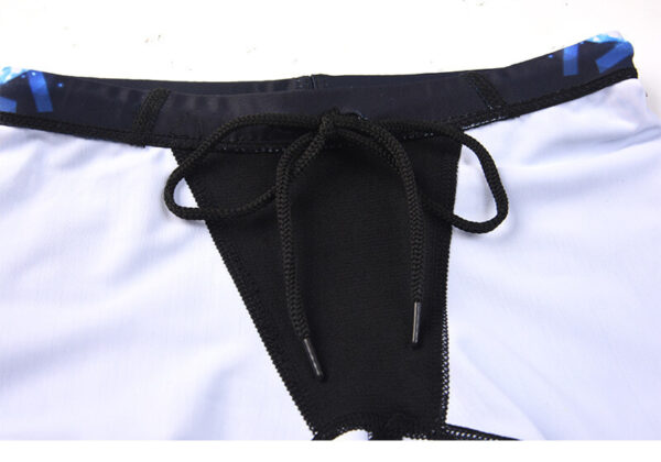 side print boy trainning swimwear