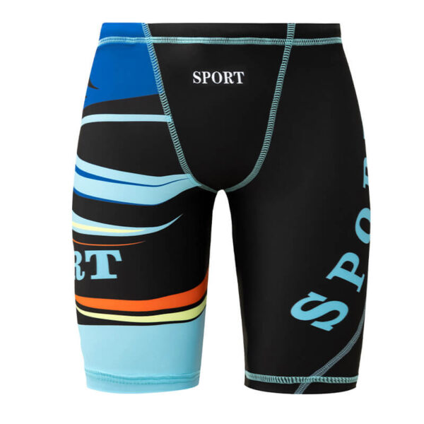 funny print boy trainning swimwear