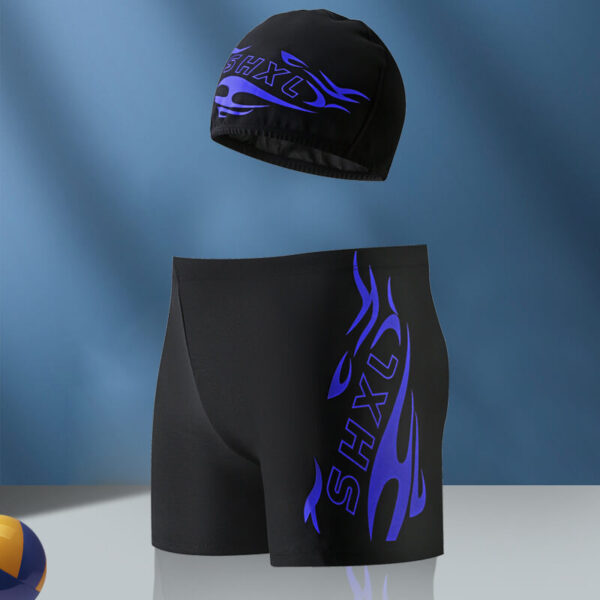 long and short boy trainning swimwear