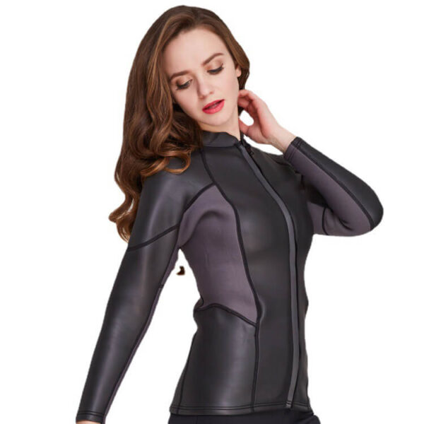 2mm women leather tdiving suit