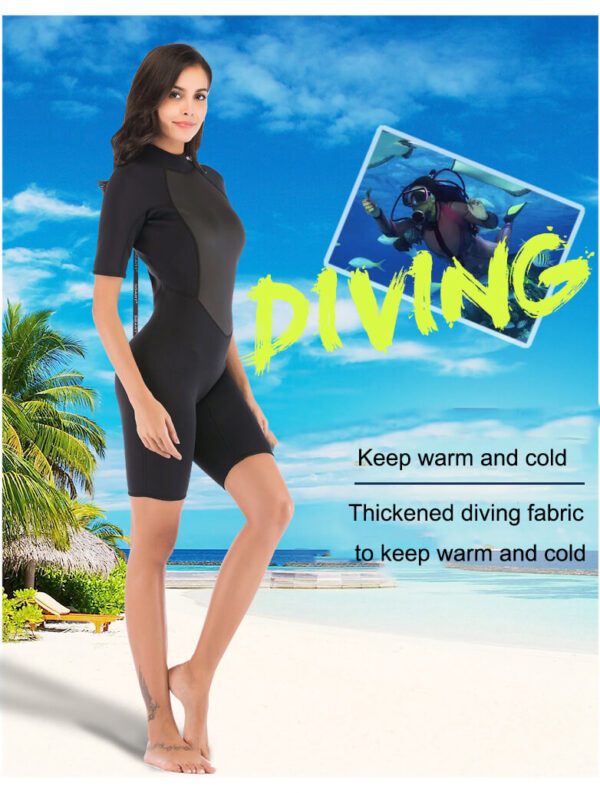 2mm short sleeve short leg wetsuitdiving suit