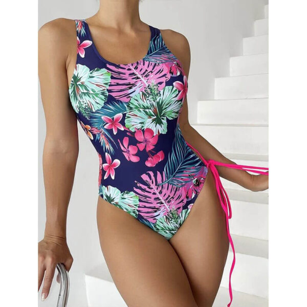 vibrant monokini swimsuit women swimwear
