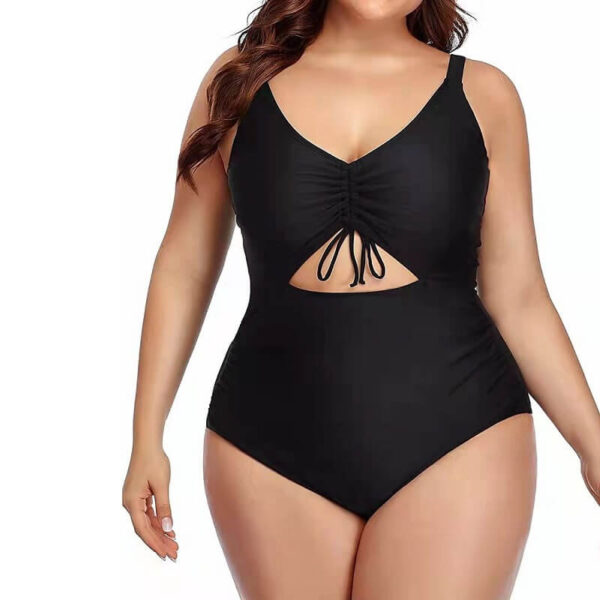 plus size monokini swimsuit women swimwear