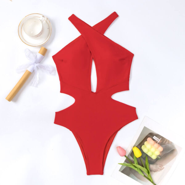 tummy control monokini swimsuit women swimwear