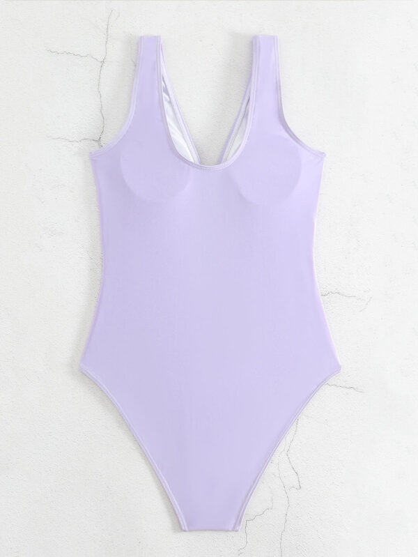 deep v monokini swimsuit women swimwear