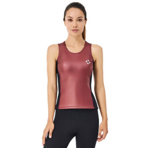 2mm sleeveless rash guard women's swimsuit