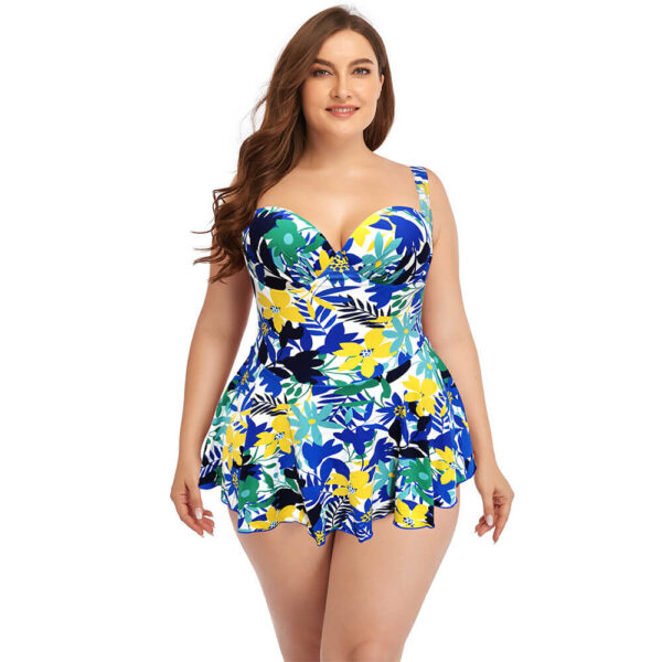 peplum swim dress swimsuit women swimwear