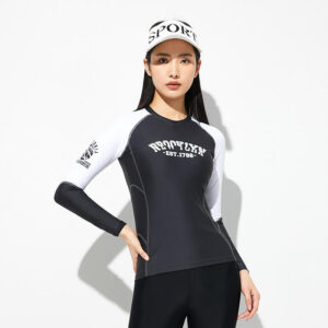 swim tee rash guard women's swimsuit