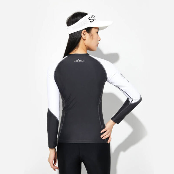 swim tee rash guard women's swimsuit