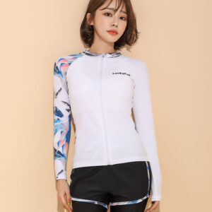 zip up rashie women's swimsuit
