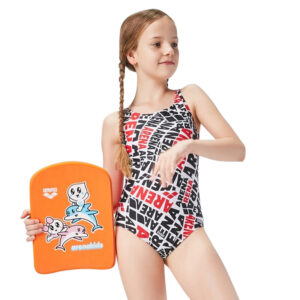 girls training swimsuit one piece swimwear