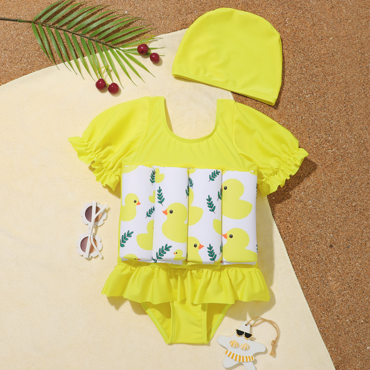 girls learn to swim floatsuit dress