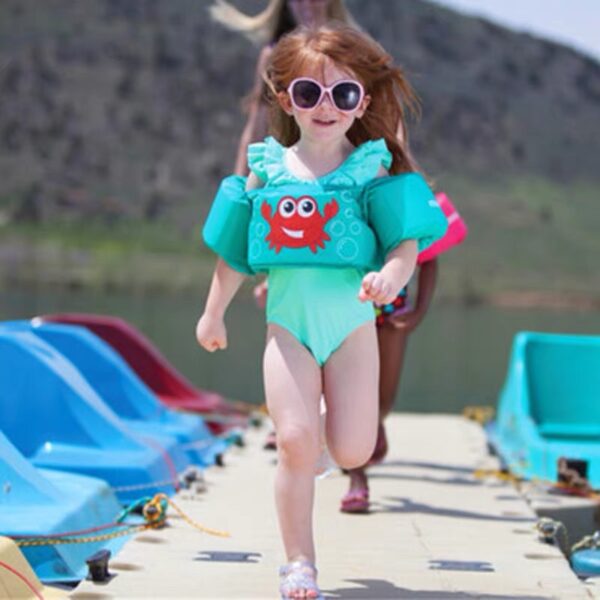 swimming armbands with safety buckle swimming hoop arm circumference