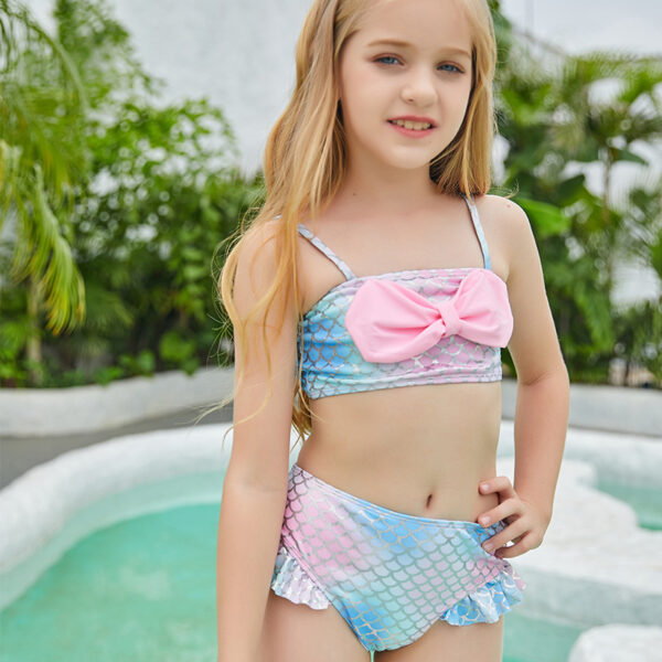 girls bikini mermaid swimsuit
