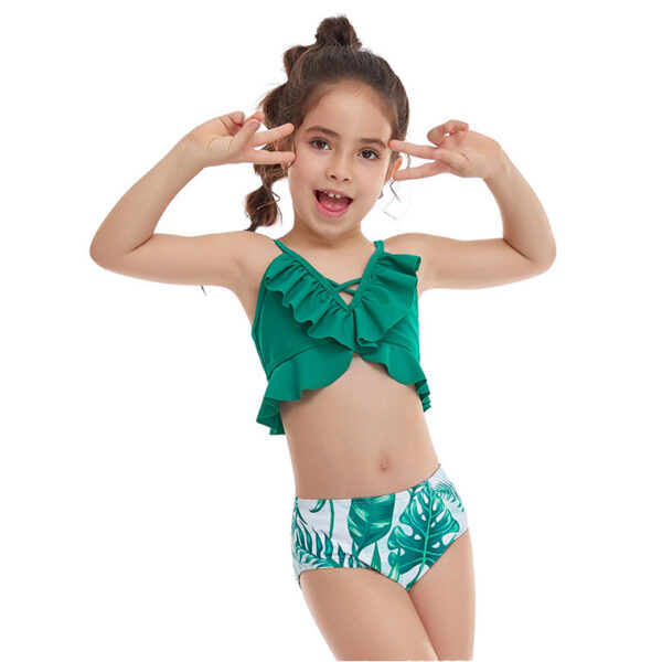 girls tankini swimsuit two pieces swimwear
