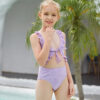 girls crinkle swimsuit bikini