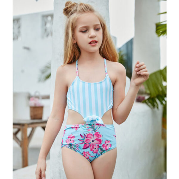 hawaii bikini one piece swimsuit for girls