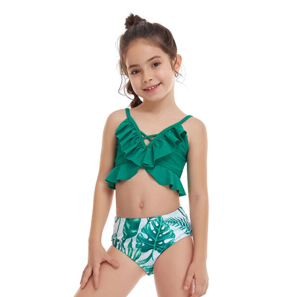 girls tankini swimsuit two pieces swimwear