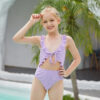 girls crinkle swimsuit bikini