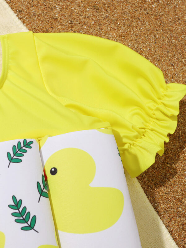 girls learn to swim floatsuit dress