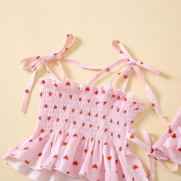 girls smocked swimsuit bikini