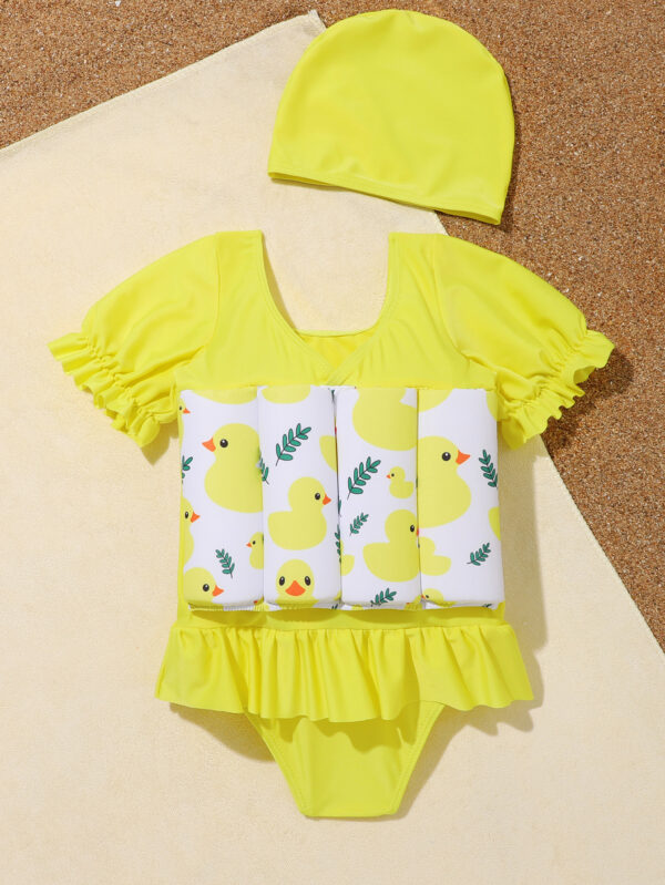 girls learn to swim floatsuit dress