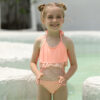 girls lace bikini one piece swimsuit