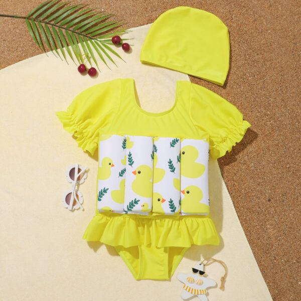 girls learn to swim floatsuit dress