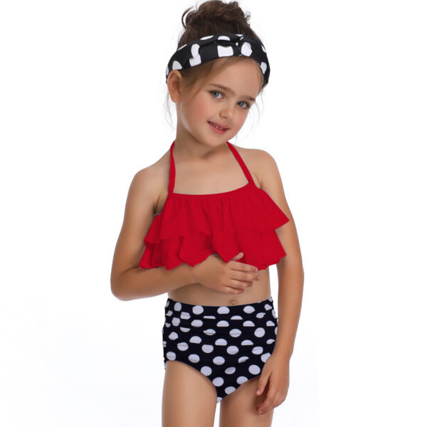 tie back swimwear girls bikini