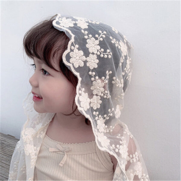 boho floral lace kimono open front sheer cover up long sleeve with hat