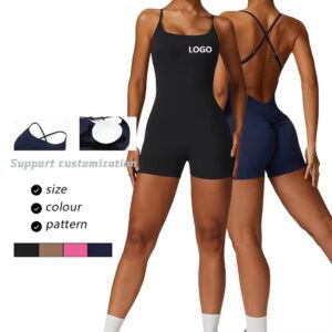 women jumpsuits rompers women fitness one piece workout jumpsuit women butt lift yoga pants