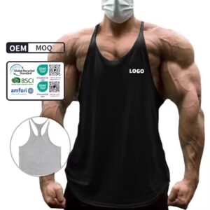 new design cotton comfortable sleeveless men tank tops fitness singlet bodybuilding workout gym vest