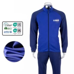 custom mens soccer tracksuit sets slim fit zipper football training tracksuit for men jogging